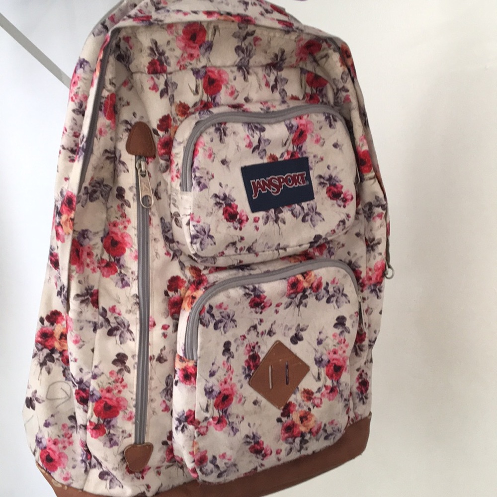 jansport floral backpack